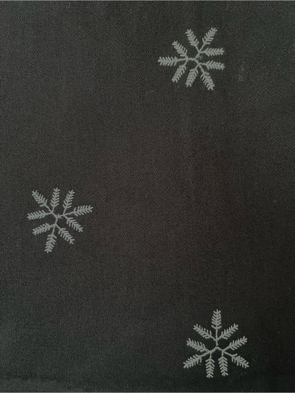 Ann Taylor Loft Black Mini Skirt with White Embroidered Accents - Picture 3 of 4